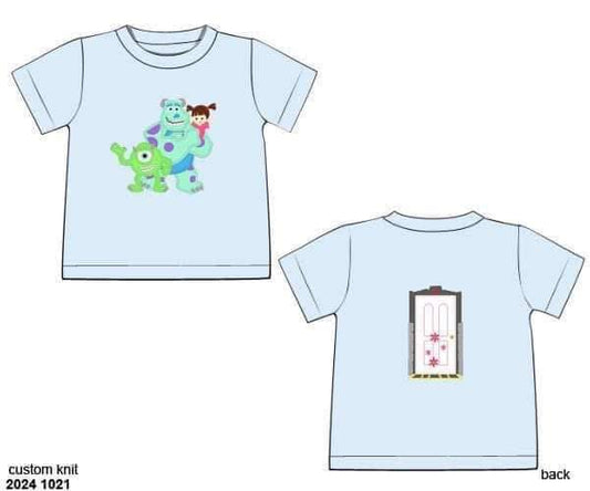 Pre Order 135: Boys Only- Monster Door Shirt
