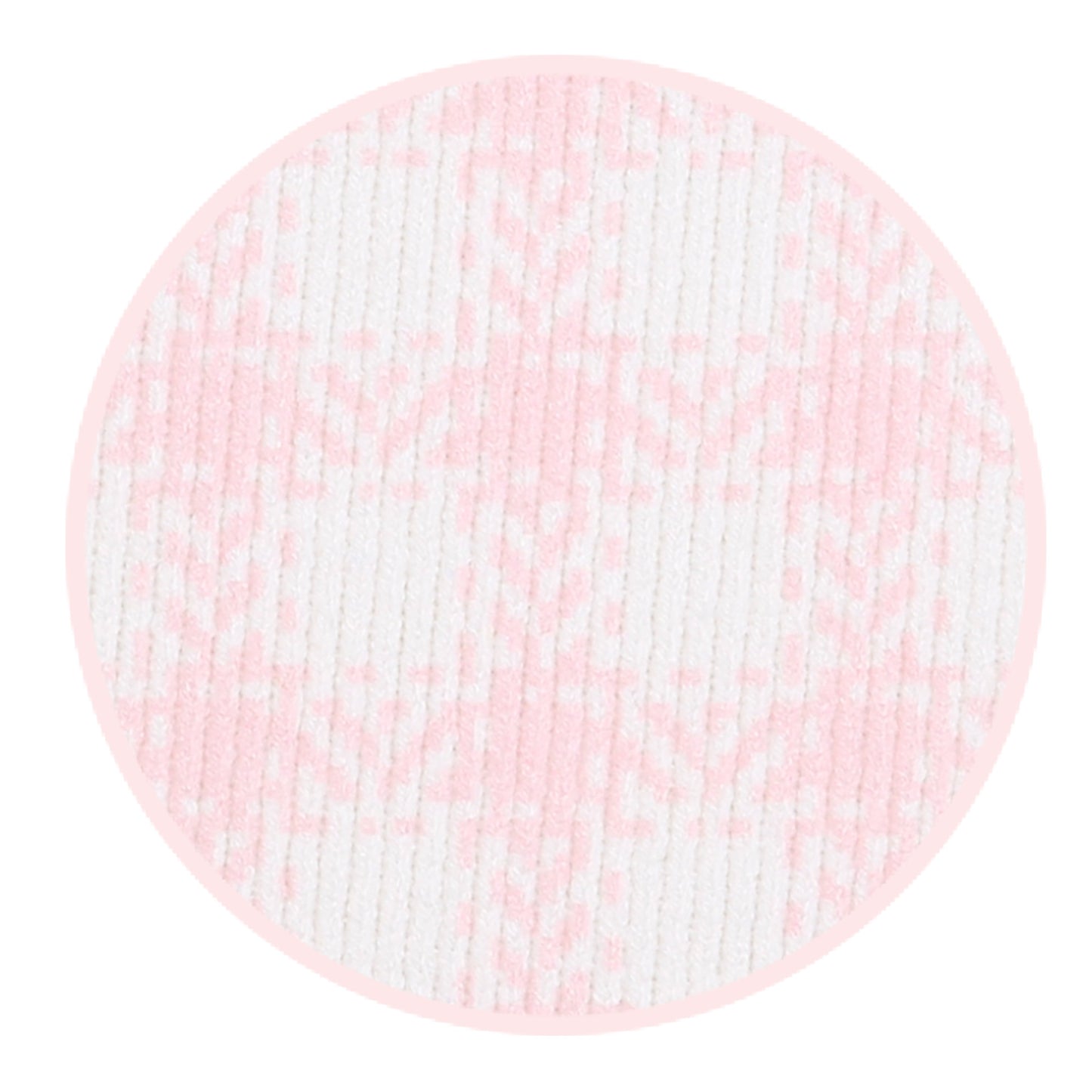RTS: Blue & Pink Check Cardigan- Girls French Knot Bubble (Without Monogram)