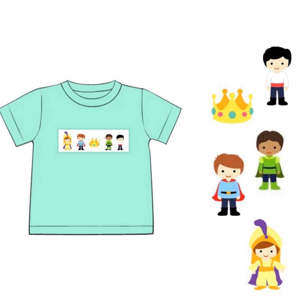 Customer Choice Pre Order 1: Boys Prince Shirt