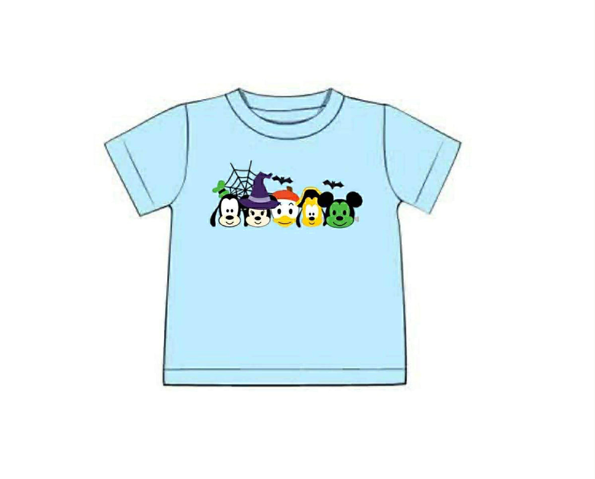 RTS: Halloween Shirt Only- Mouse Friends Boys Shirt
