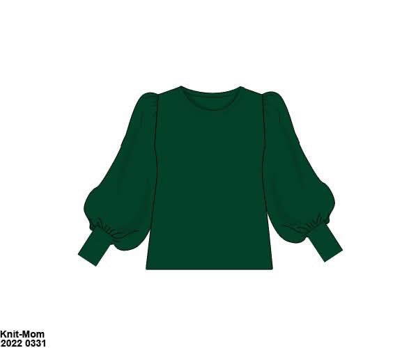 RTS: Royal Christmas- Girls Knit Shirt
