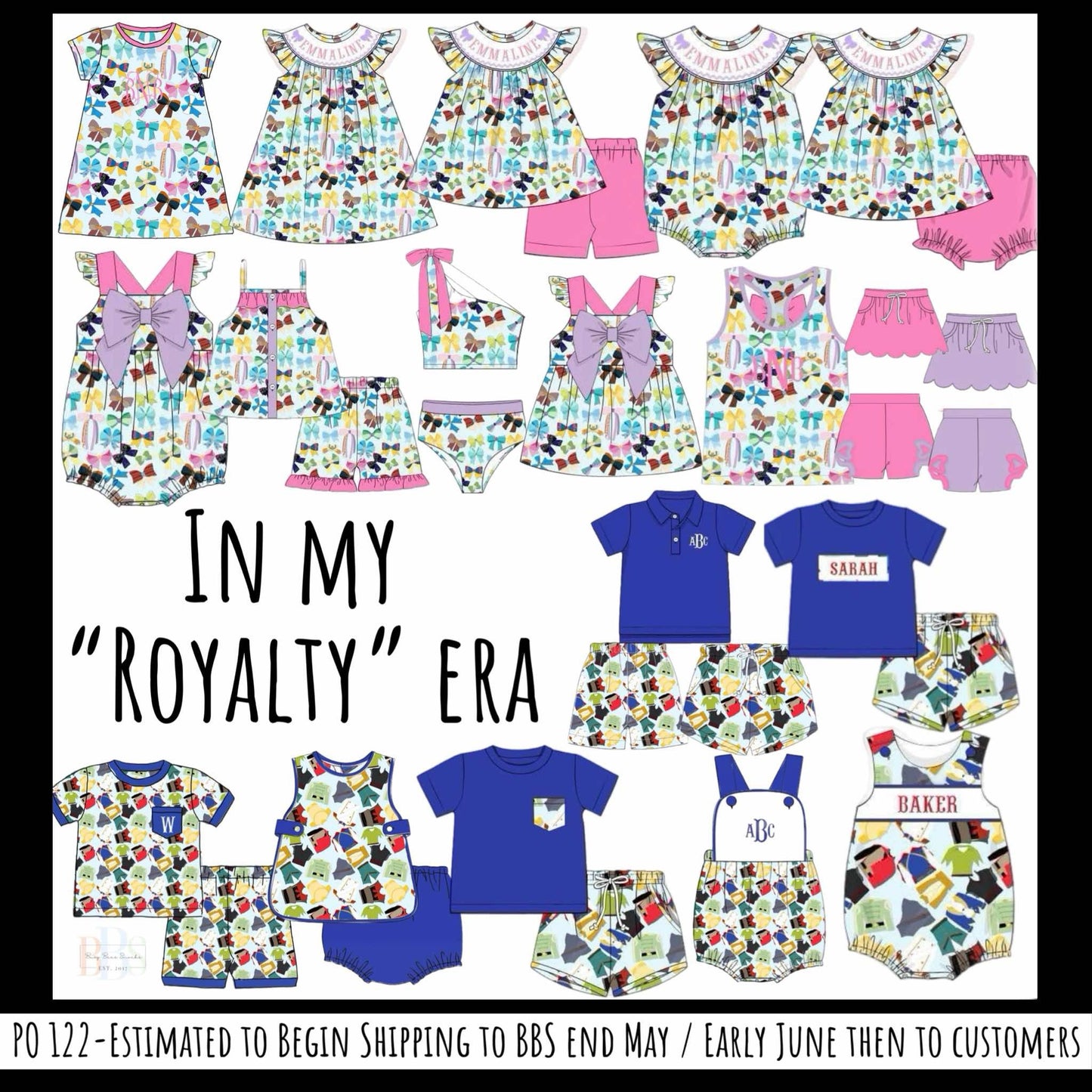 RTS: Royalty Era- Girls Knit Pink Skort