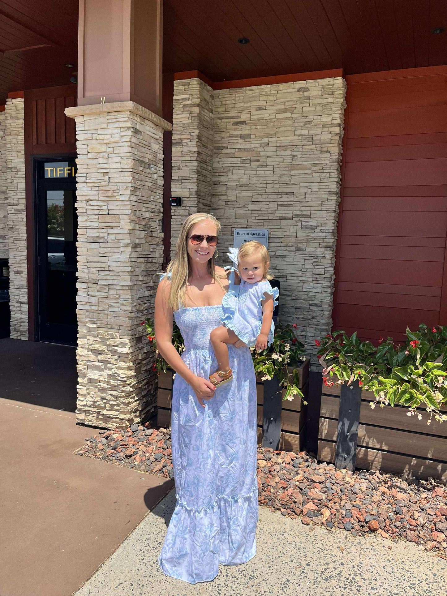 RTS: Wellington- Mom Floral Woven Maxi Dress