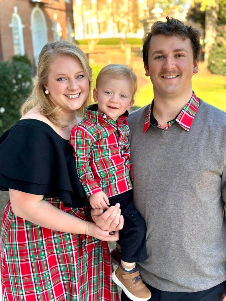 RTS: Holiday Party Plaid- Mom Woven Maxi Skirt