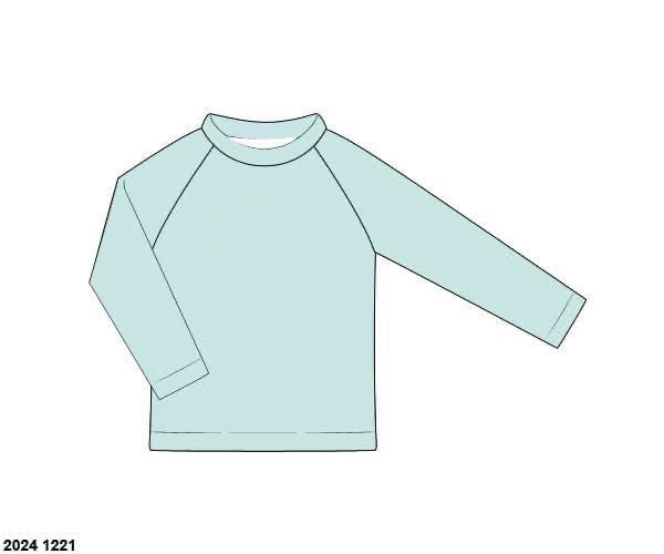RTS: Tybee Fish- Boys Rash Guard Top