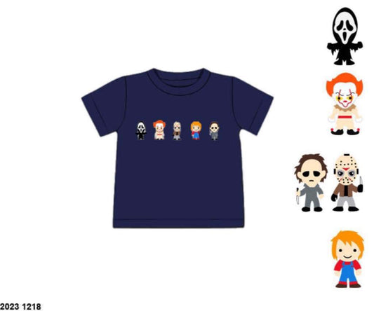 RTS: Halloween Shirt Only- Boys Villains