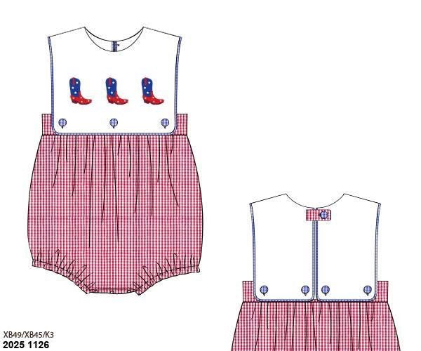 Pre Order 137: American Honey- Boys Woven Bubble