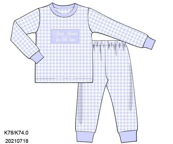 Pre Order 132: Thank Heaven- Boys Knit 2pc Lounge