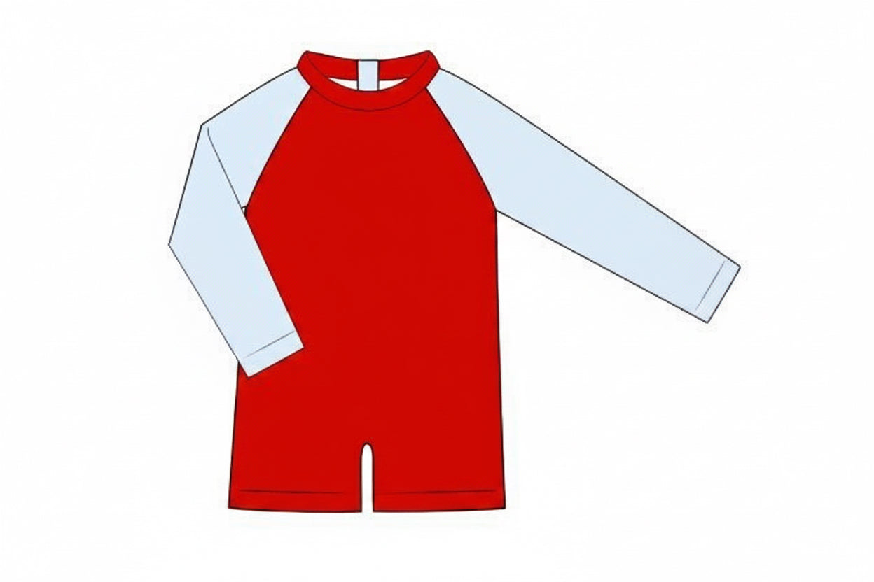 RTS: Grand Ole Swim- Boys 1pc Rash Guard Swim
