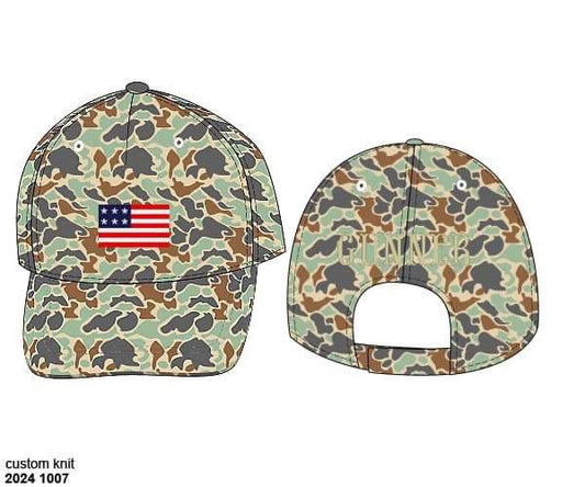 RTS: Camo 'Merica- Adult Hat