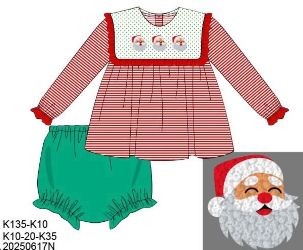 RTS: Don't Stop Believing- Girls Knit Bloomer Set