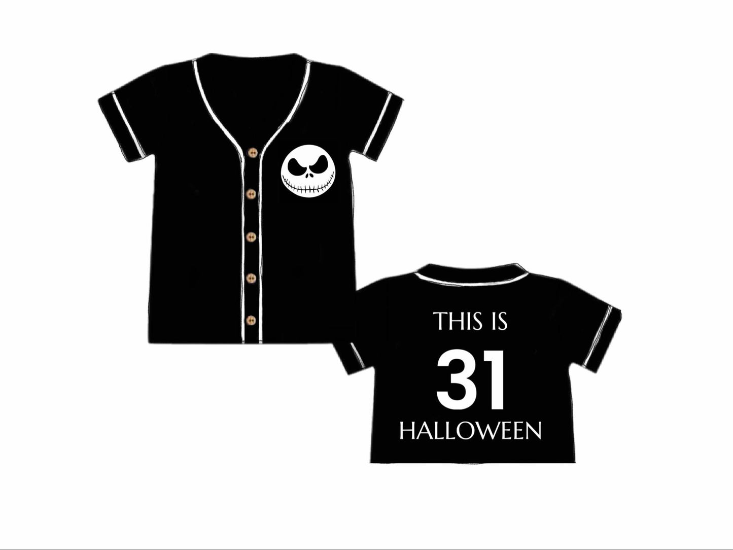 RTS: Halloween Jerseys- Skeleton Adult/Mini Jersey