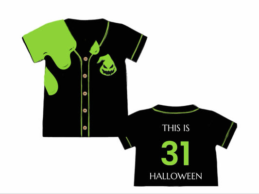 RTS: Halloween Jerseys- Slime Adult/Mini Jersey