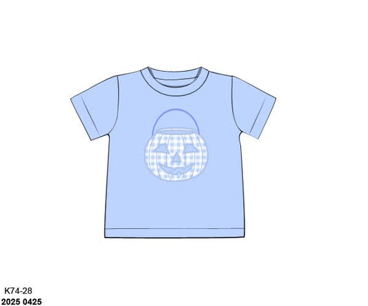 RTS: Sweet Tooth- Boys Blue Treat Bucket Shirt