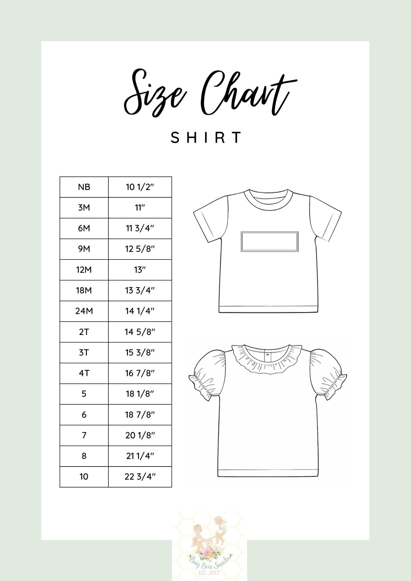 Shirt Blouse Size Chart Extended Size Guide & Size Chart