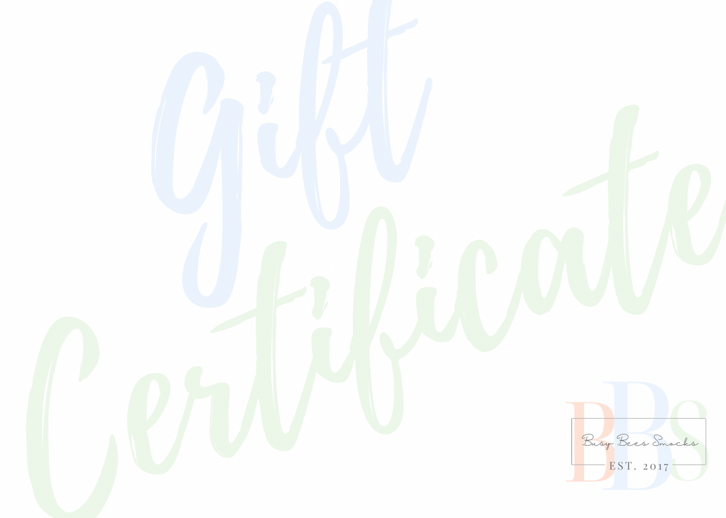 Busy Bees Gift Card