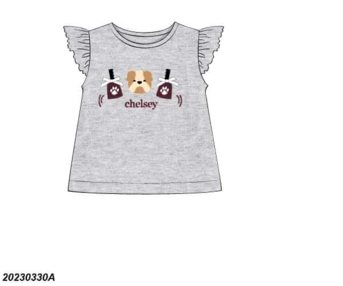 RTS: Davis Wade Collection- Girls Trio Shirt (No Monogram)
