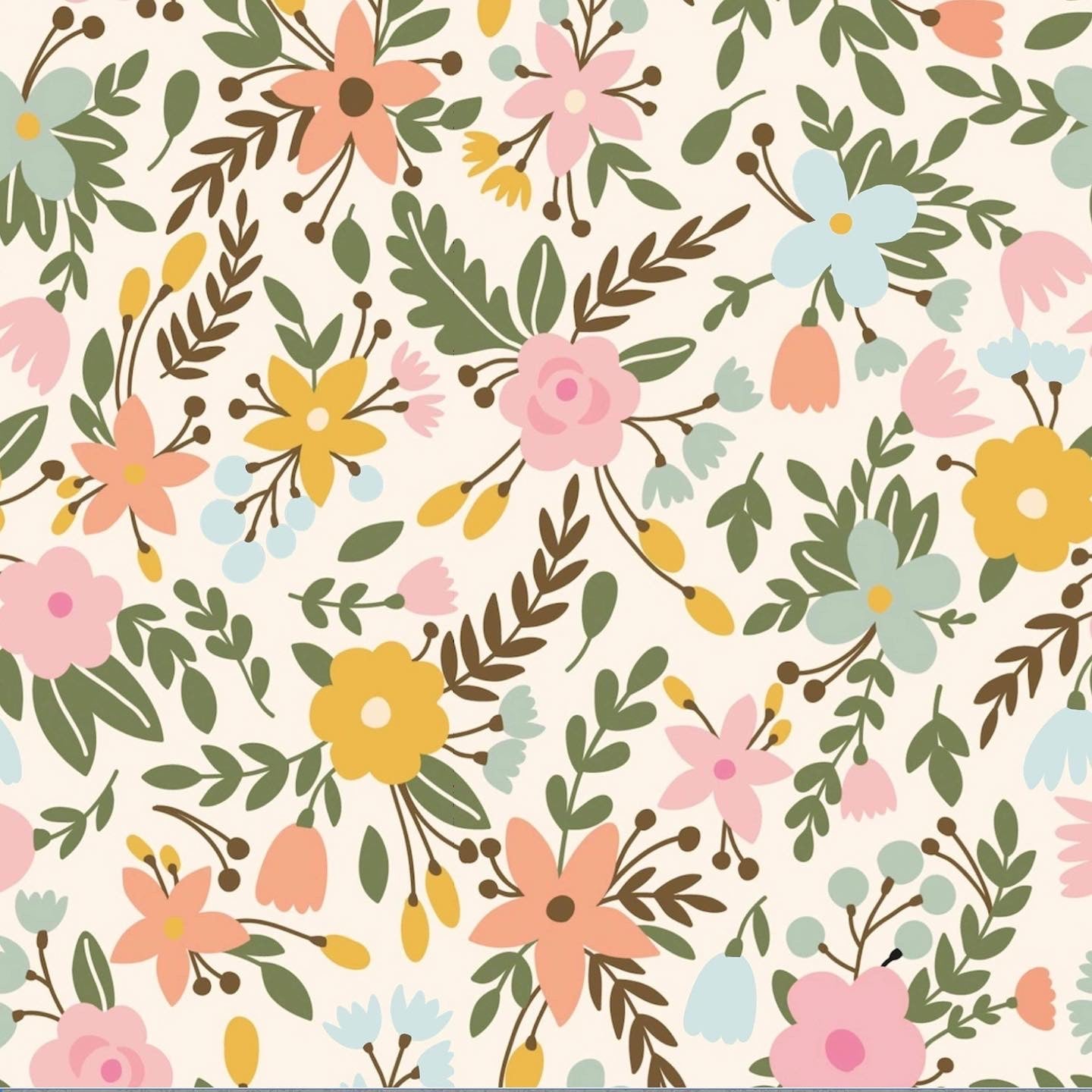RTS: Kira Rae Floral Collection- Bonnet (No Monogram)