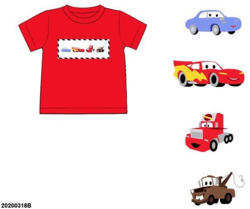 Pre Order 146: Characters- Boys KaCHOW Smocked Knit Shirt