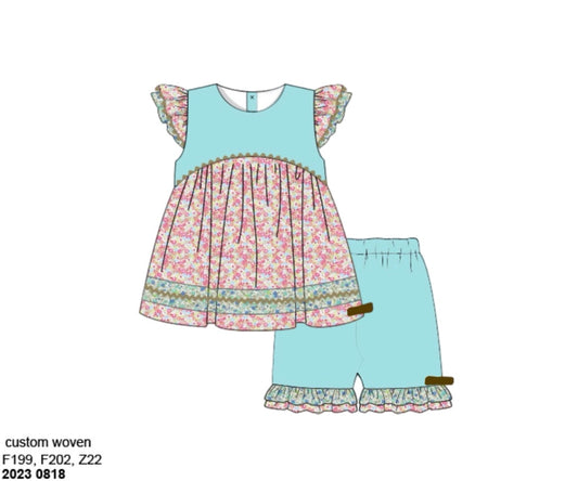 Customer Choice Pre Order 1: Girls Honey 2 Short Set