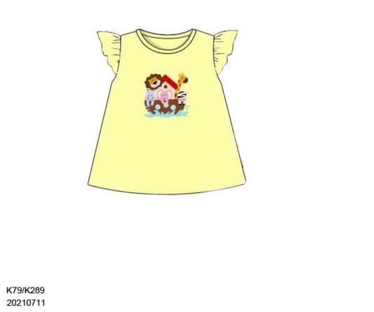 Customer Choice Pre Order 1: Girls Noah's Ark Shirt