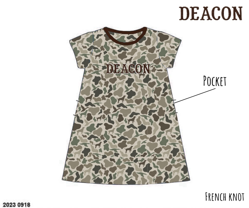 Camo Craze Flash Presale: Mom/Mini Play Dresses- Hide & Seek
