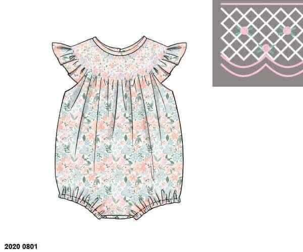 Pre Order 133: Finlee Flashback- Girls Knit Bishop Bubble