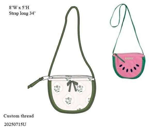 Pre Order 135: Sweet Pea- Girls Woven Purse