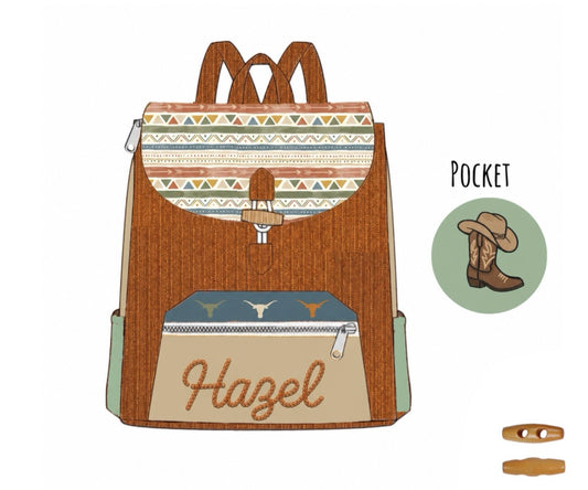 Honey 3: Homestead- Boots: Backpack (Toddler Size.)