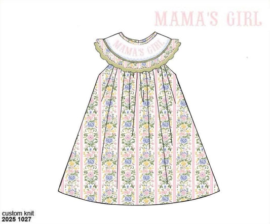Pre Order 149: Mama’s Baby- Girls Bishop Dress