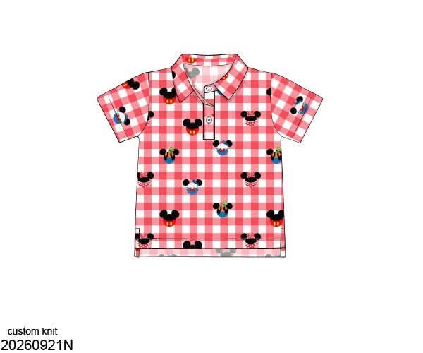 Pre Order 151: Oh Boy!- Boys Knit Polo