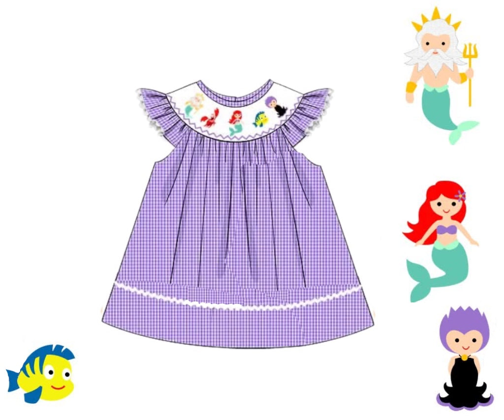 Pre Order 146: Characters- Girls Dinglehopper Smocked Woven Shirt