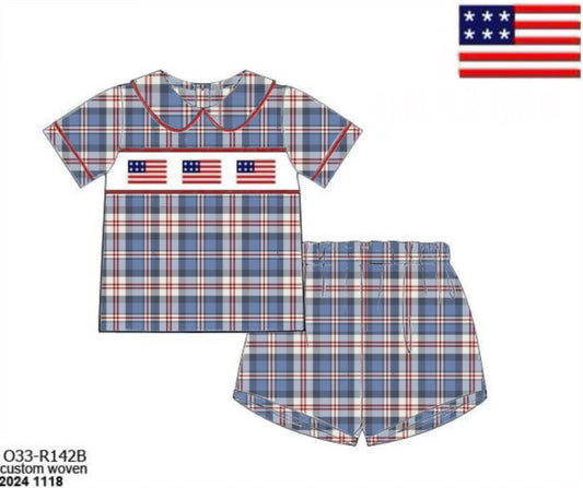 RTS: Faded Glory - Boys Woven Shortie Set
