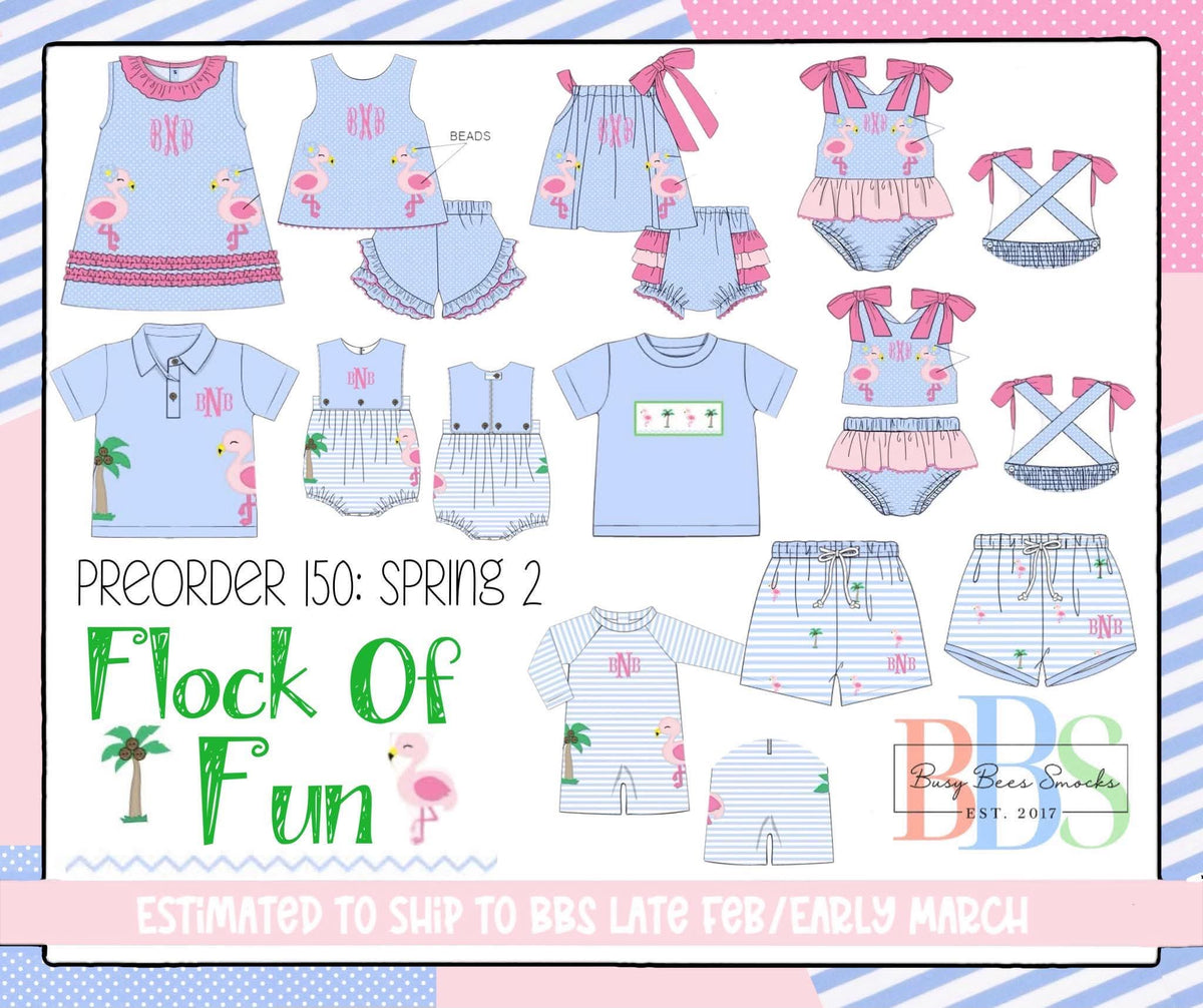 Pre Order 150: Flock of Fun- Boys Knit Bubble