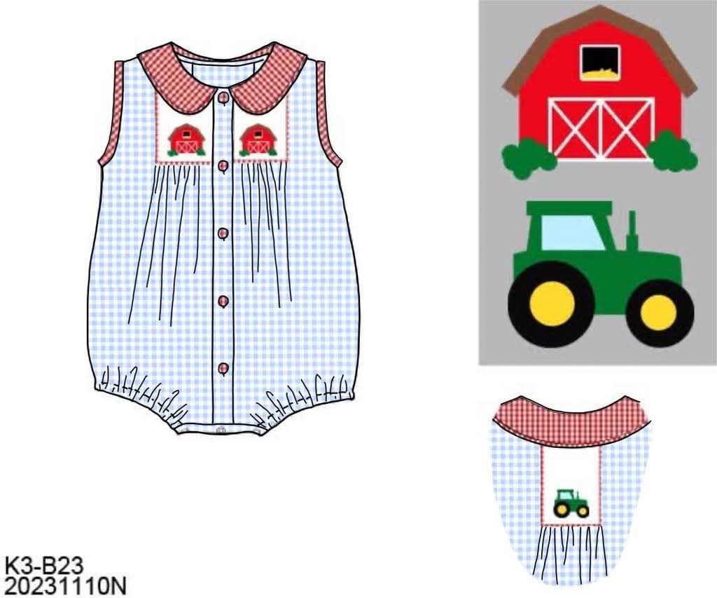 Throwback Pre Order: Down On The Farm- Unisex Knit Bubble