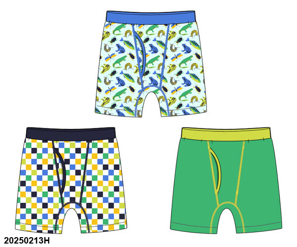 Pre Order 148: Boys Playsets & Undies- Critter Briefs