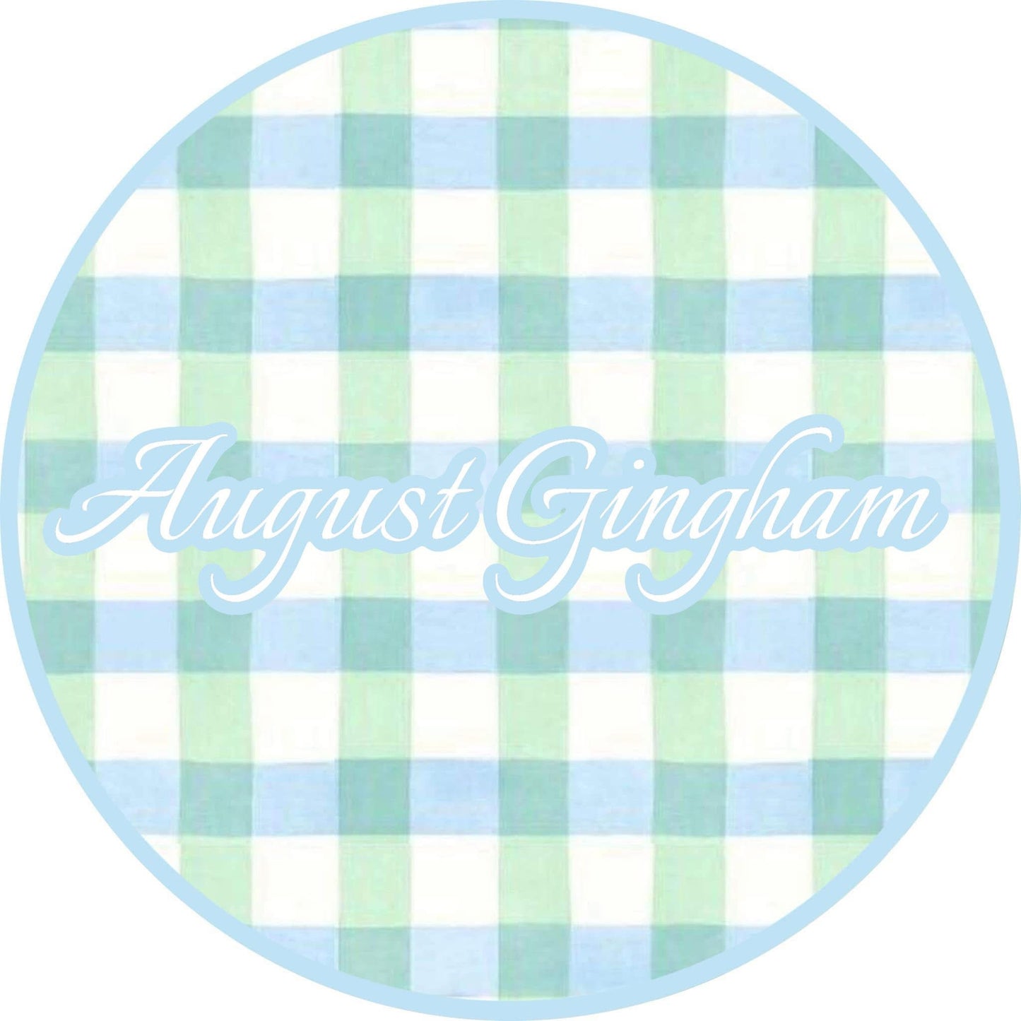 Pre Order 148: Boys Playsets & Undies- August Gingham Knit Shortie Set