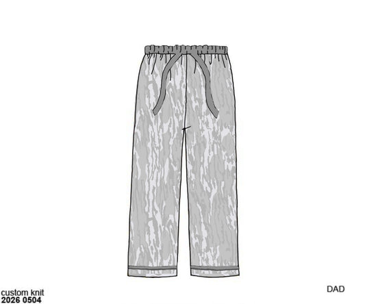Camo Craze Flash Presale: Lounge- Dad/Mini Birch Bamboo Lounge Pant