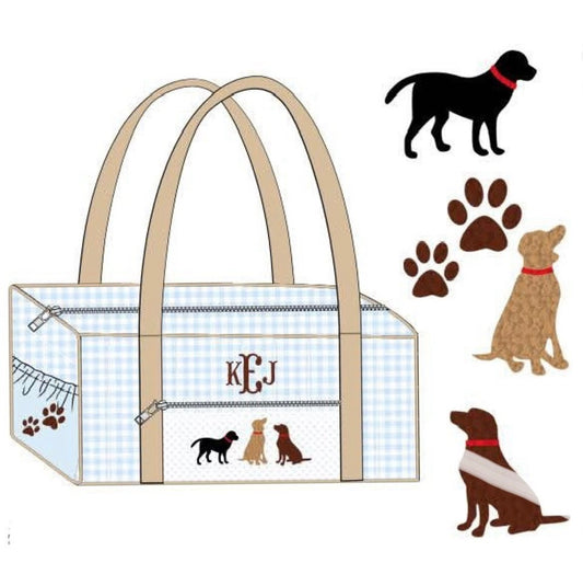 Customer Choice Pre Order 1: Boys French Knot Lab Duffle Bag