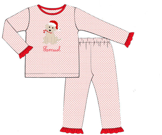 RTS: Fun Lounge- BBS Puppy Girls 2pc Lounge (No Monogram)