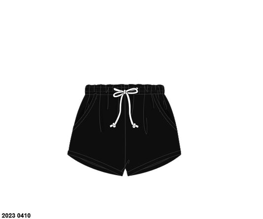 RTS: Unisex Knit Shorties- Black