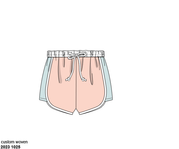 Pre Order 133: Finlee Flashback- Boys Woven Swim Shorties