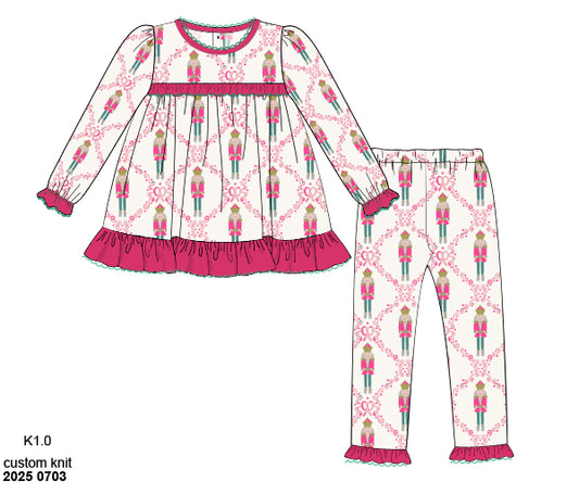 RTS: Fun Lounge- Nutcracker Trelis Girls 2pc Lounge