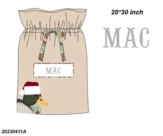 Customer Choice Pre Order 1: Santa Duck Gift Sack