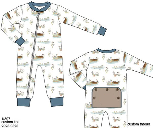 RTS: SS Busy Bees- Boys Knit 1pc Lounge