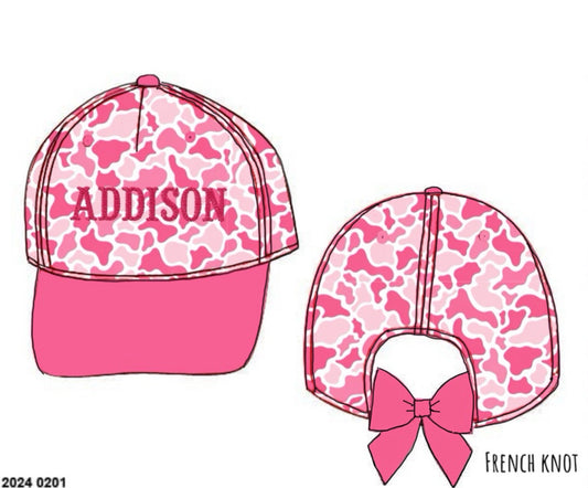 Camo Craze Flash Presale: Hats- Pink