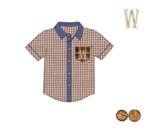 Honey 3: Homestead- Deer: Woven Button Up Shirt