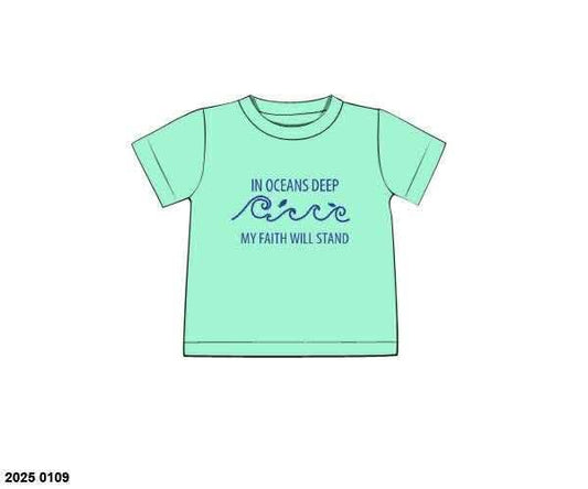 RTS: Church Shirts- Boys Oceans Deep Shirt