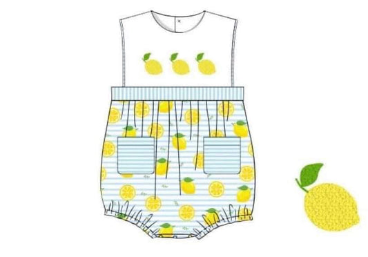 Customer Choice Pre Order 1: Boys French Knot Lemon Bubble