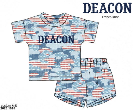Camo Craze Flash Presale: Unisex Mom/Mini Oversized Tee Set- Merica